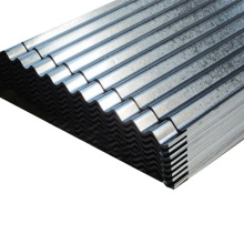 Hojas corrugadas galvanizadas Toecho de metal corrugado Láminas de techo de zinc de acero de acero Galvanizado